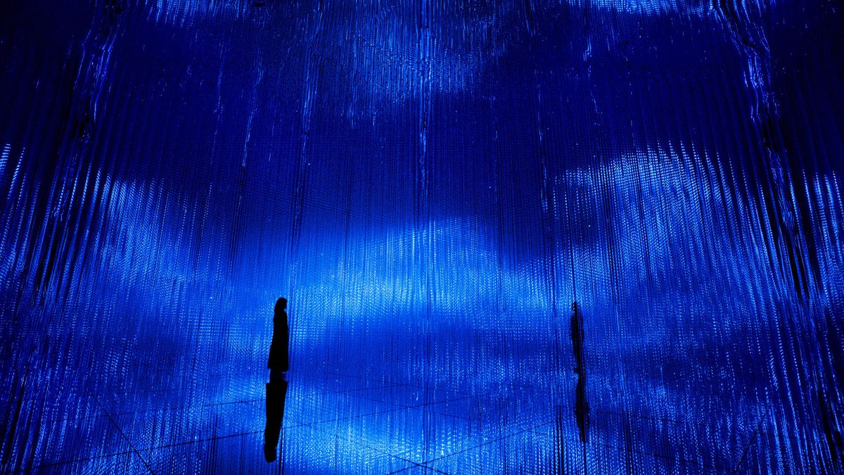 Black Waves: Crystal World | teamLab