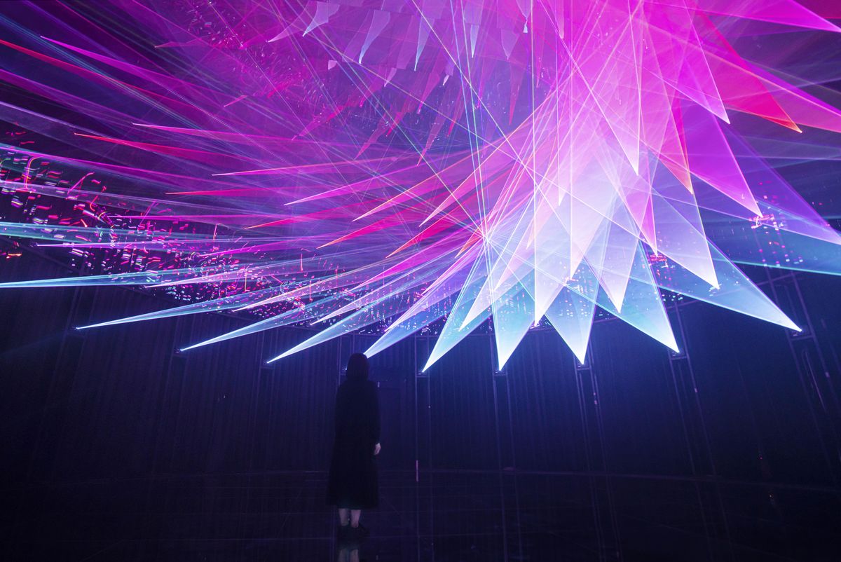 波纹 / Moire | teamLab