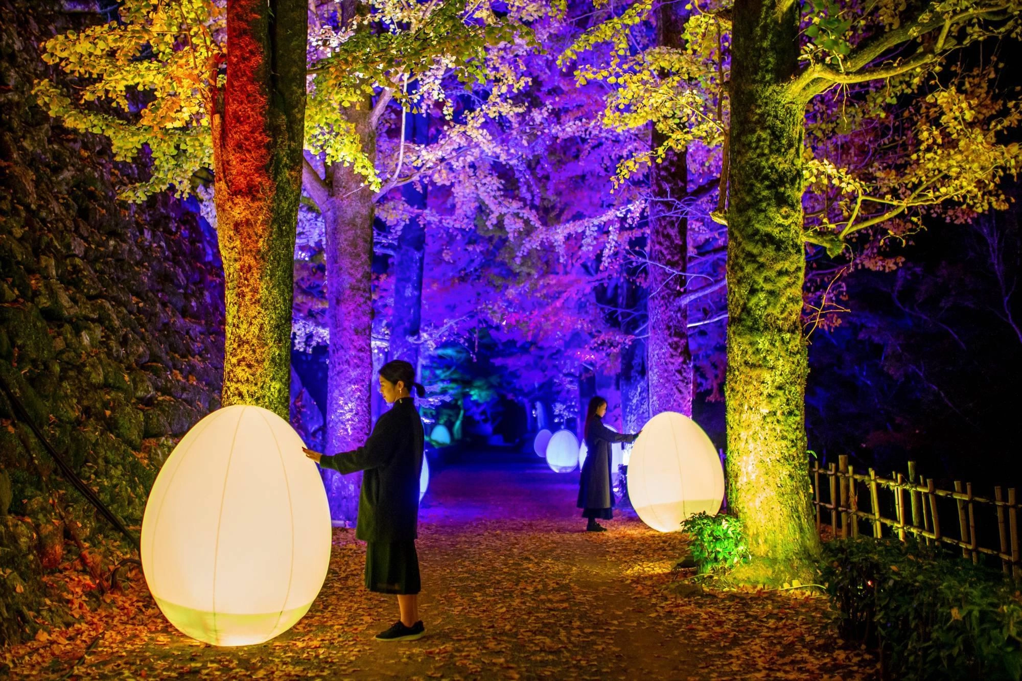 teamLab: Digitized Kochi Castle
