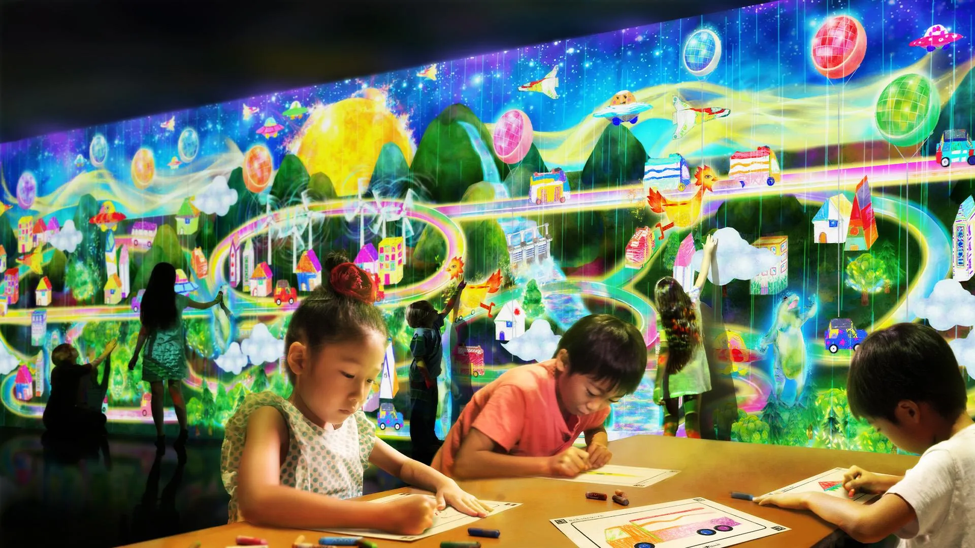 近くの展示画像