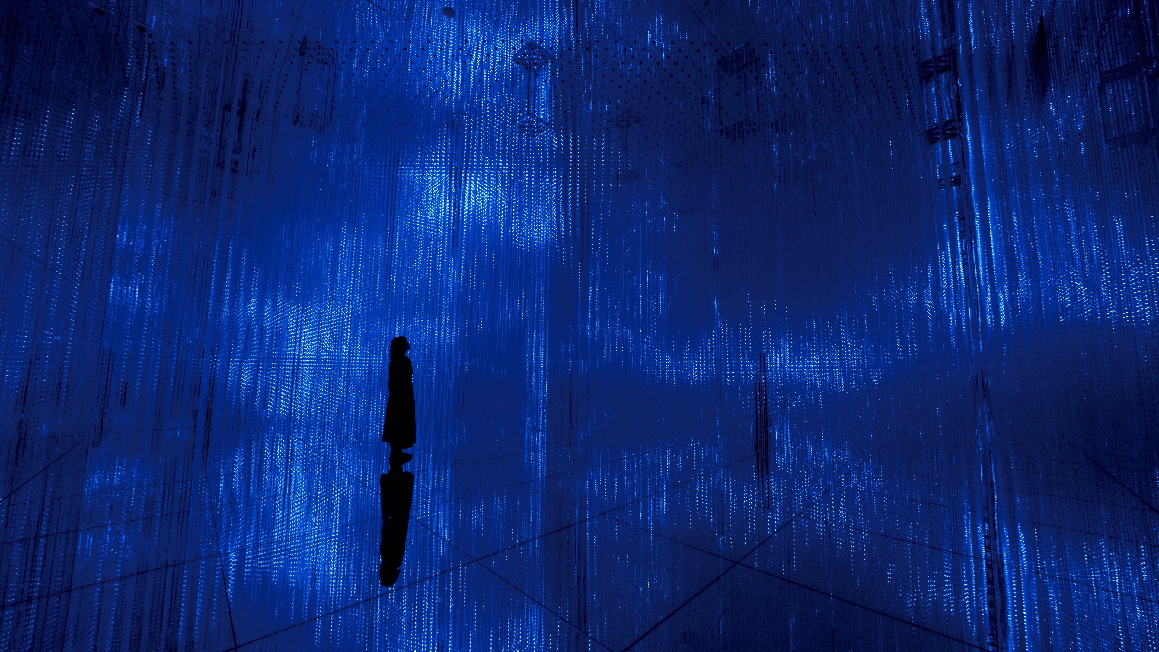 Black Waves: Crystal World | teamLab