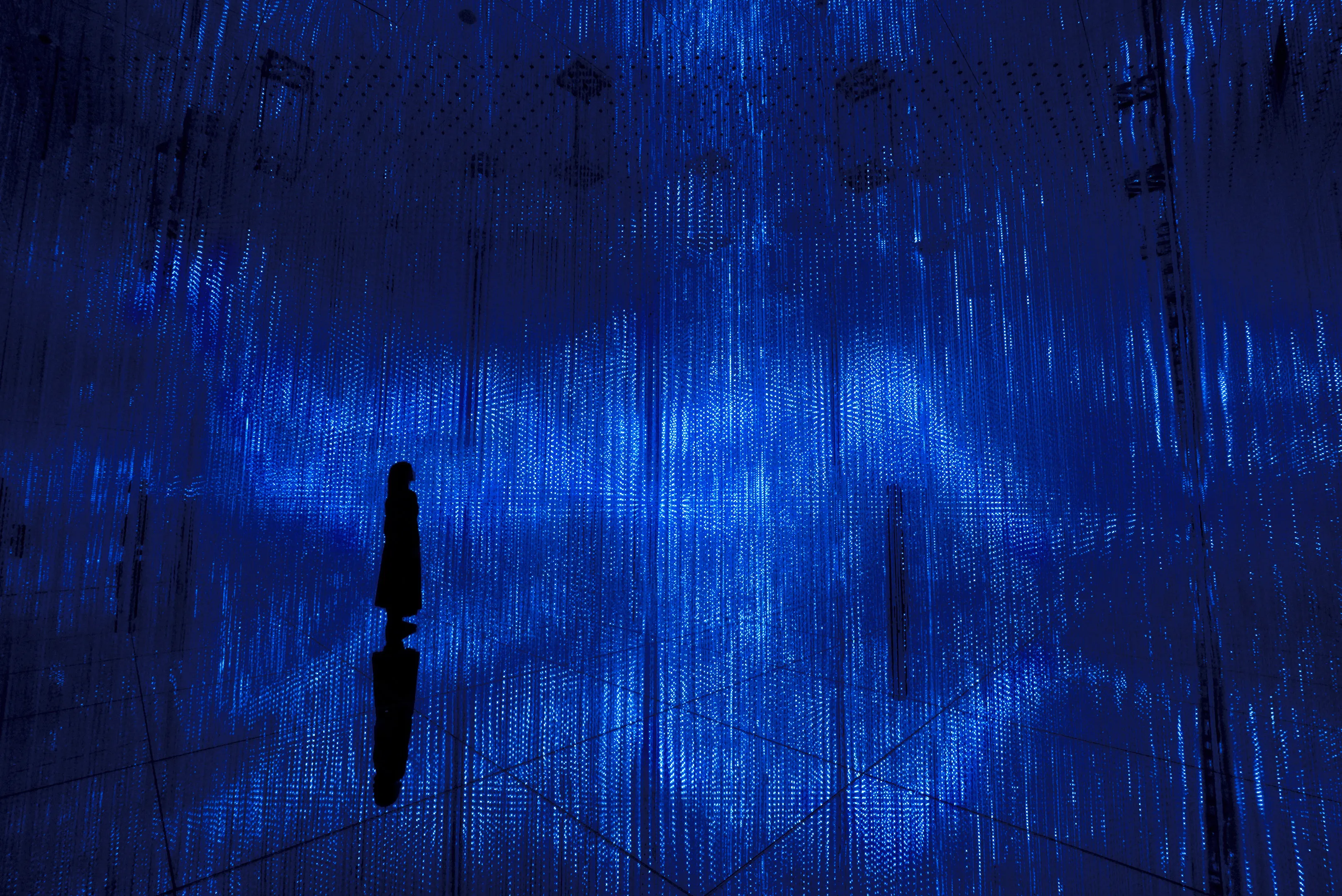 Black Waves: Crystal World | teamLab