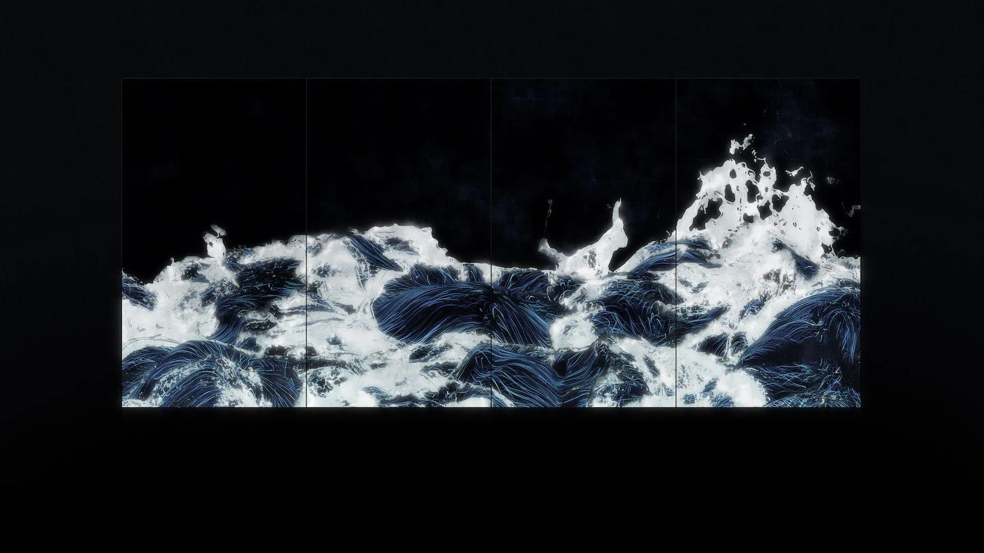 Black Waves | teamLab