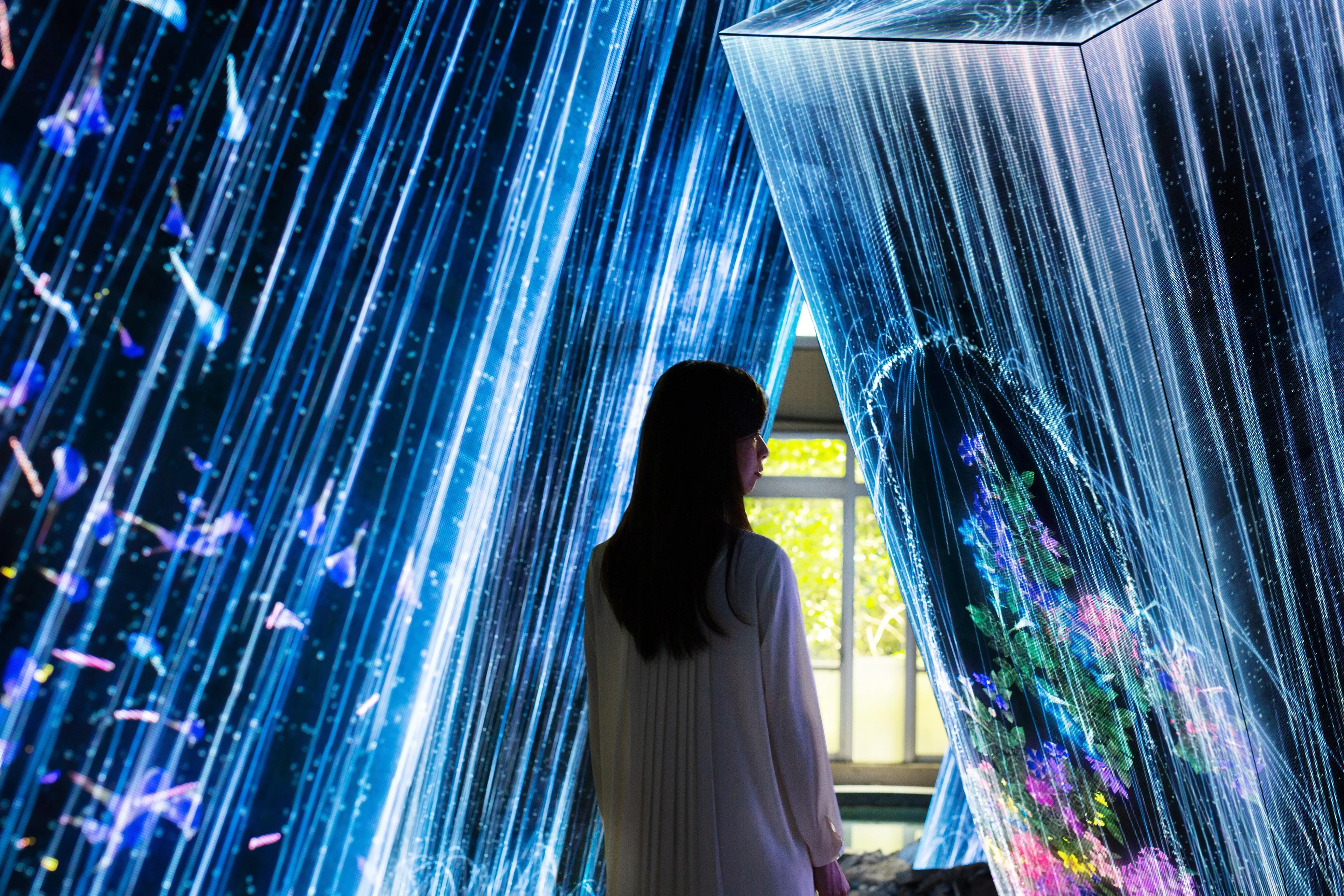 teamLab Ruins and Heritage: Rinkan Spa & Tea Ceremony | teamLab