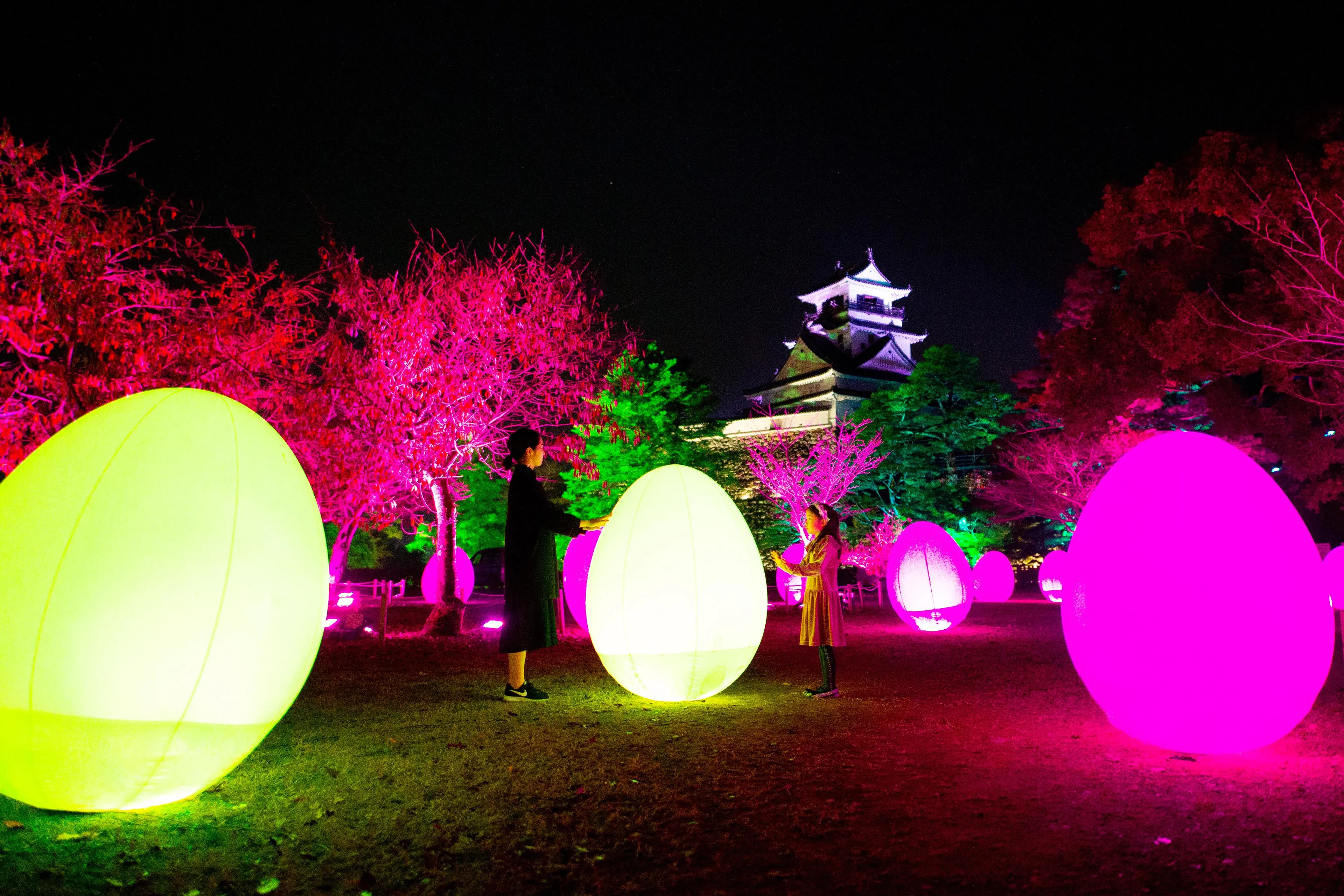 teamLab: Digitized Kochi Castle