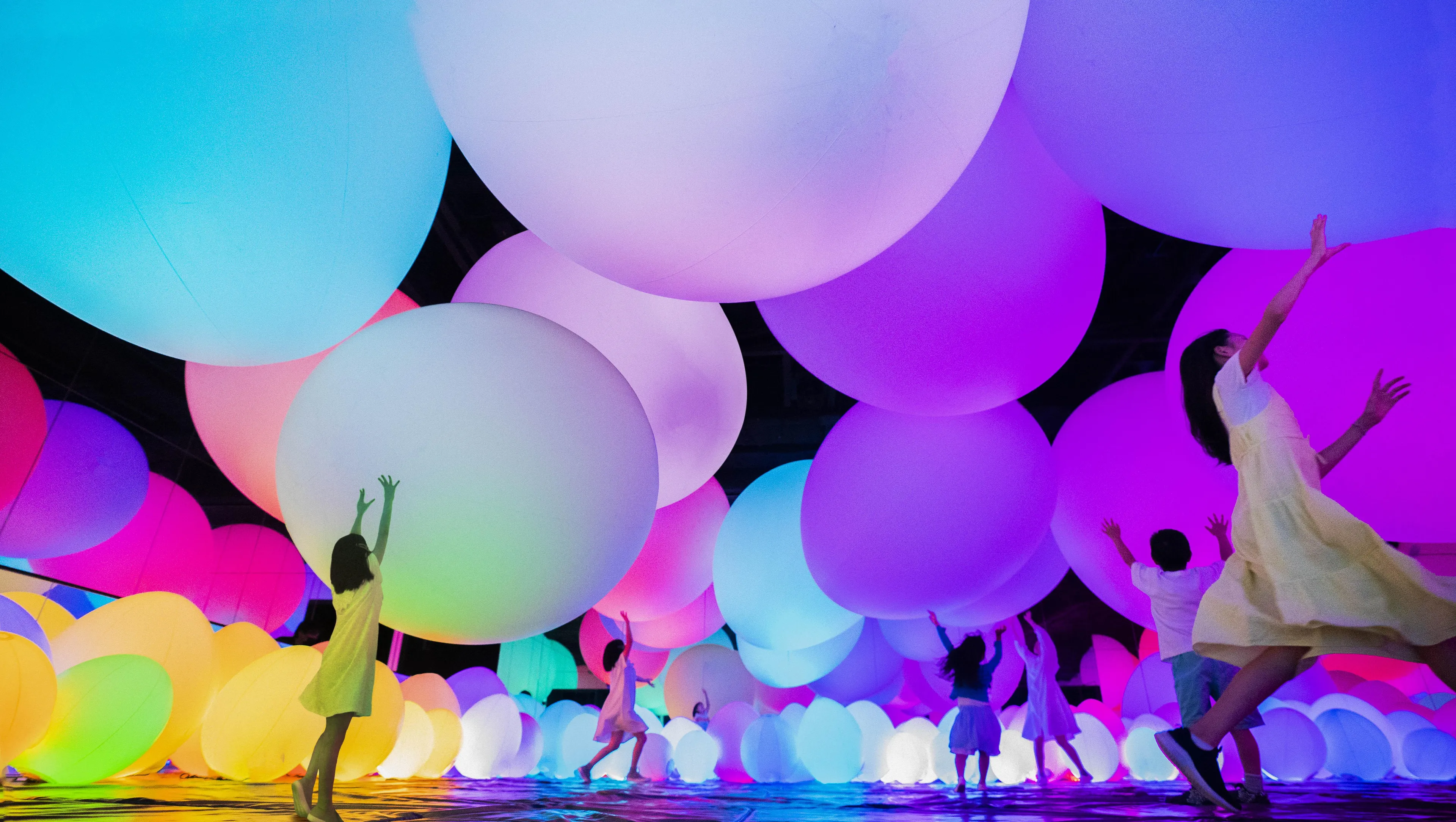 呼应的生命森林 / Forest of Resonating Life | teamLab