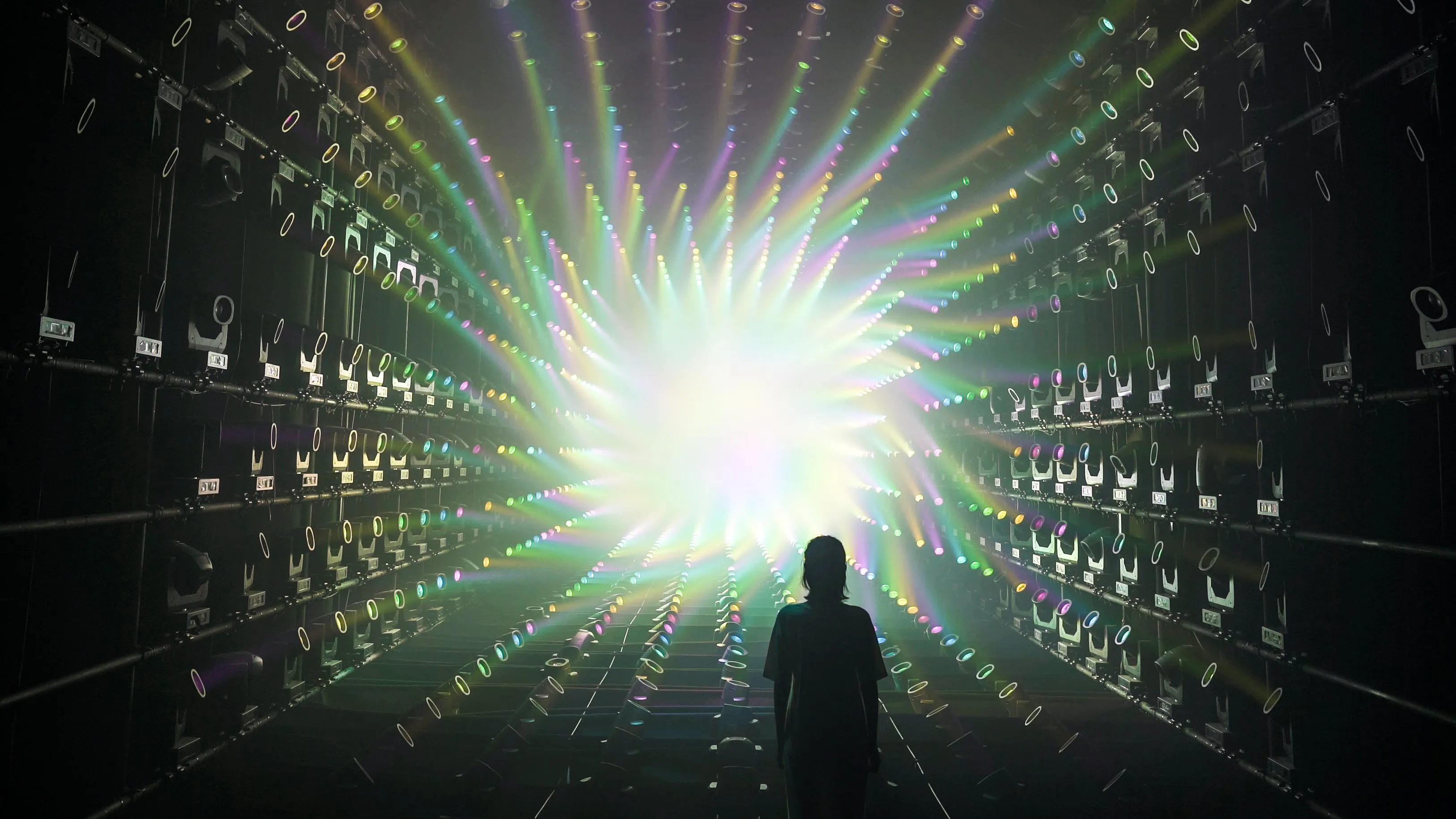 极光 III, 极光漩涡 / Aurora Lights III, Aurora Vortex | teamLab