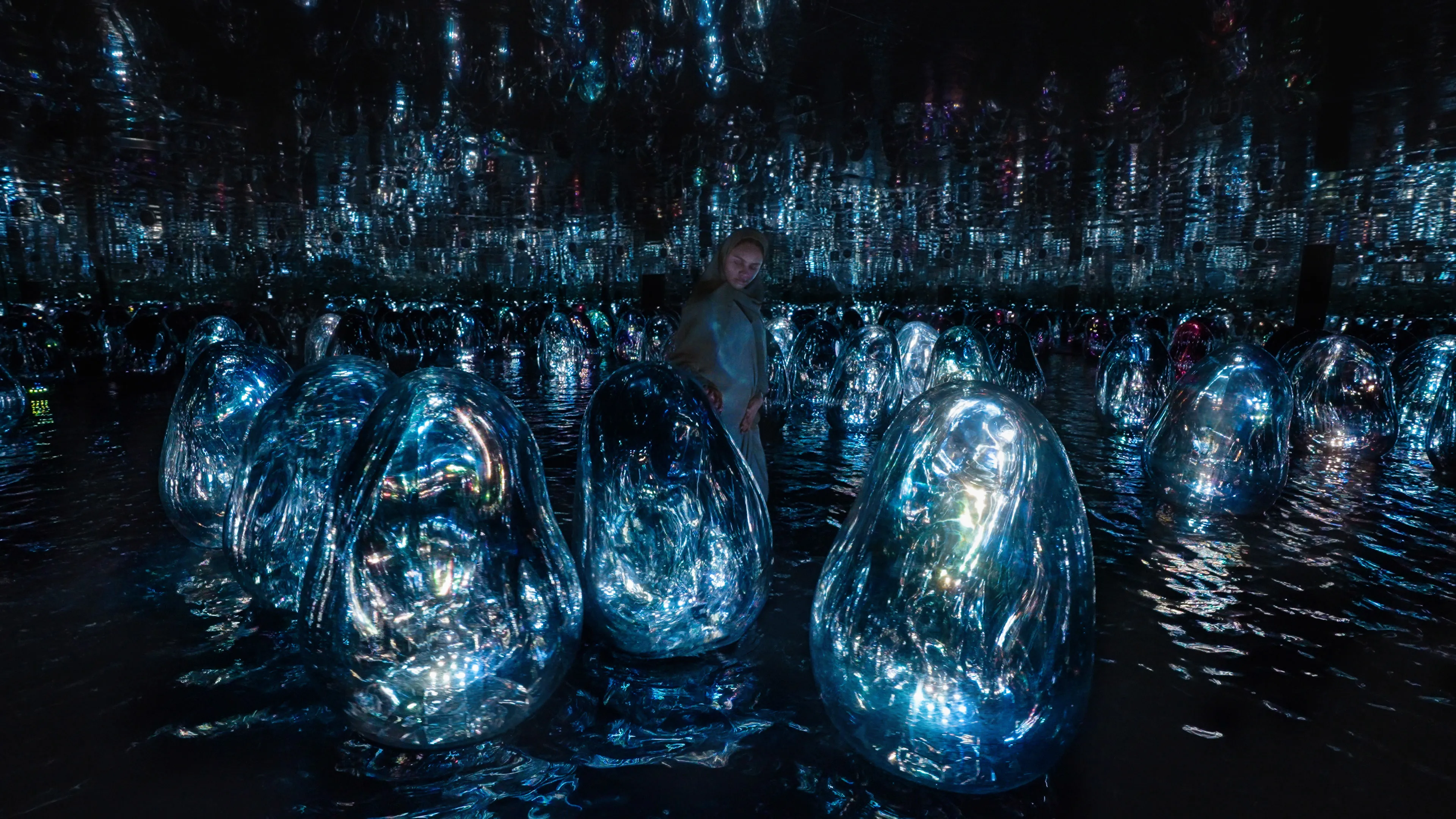 Floating Microcosms | teamLab