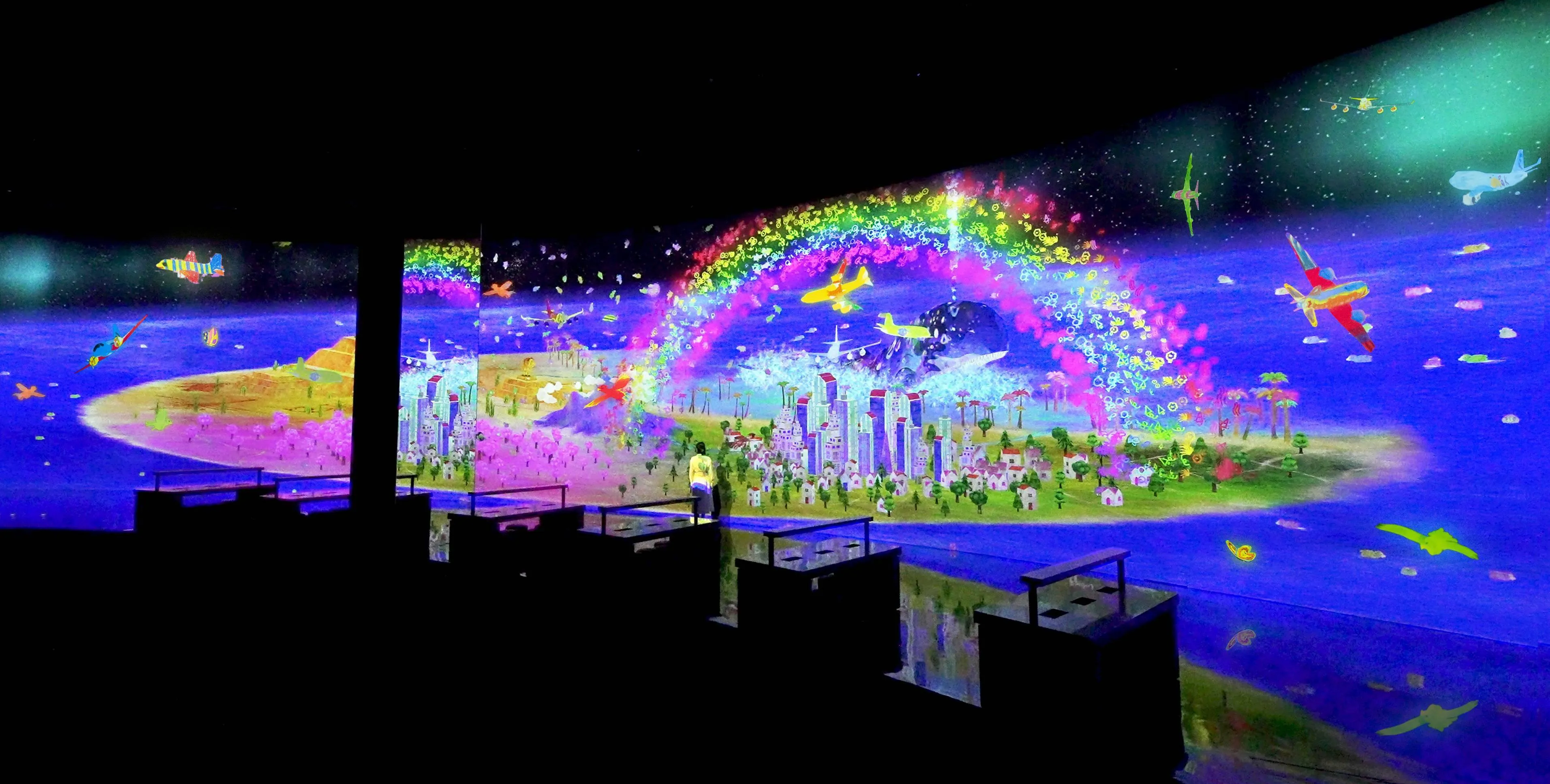 Sketch Flight | teamLab Learn and Play! Future Park