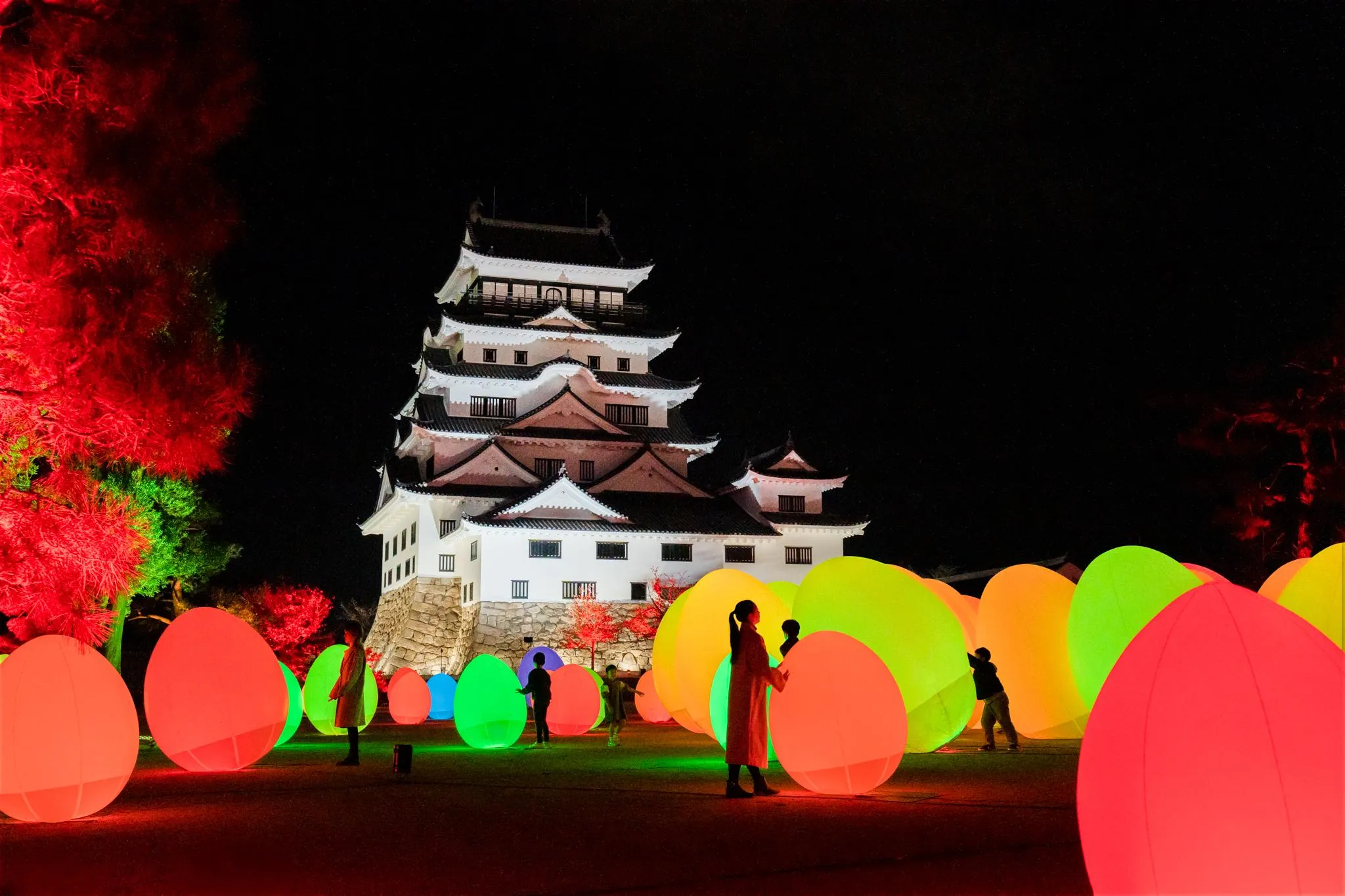teamLab: Digitized Fukuyama Castle | teamLab
