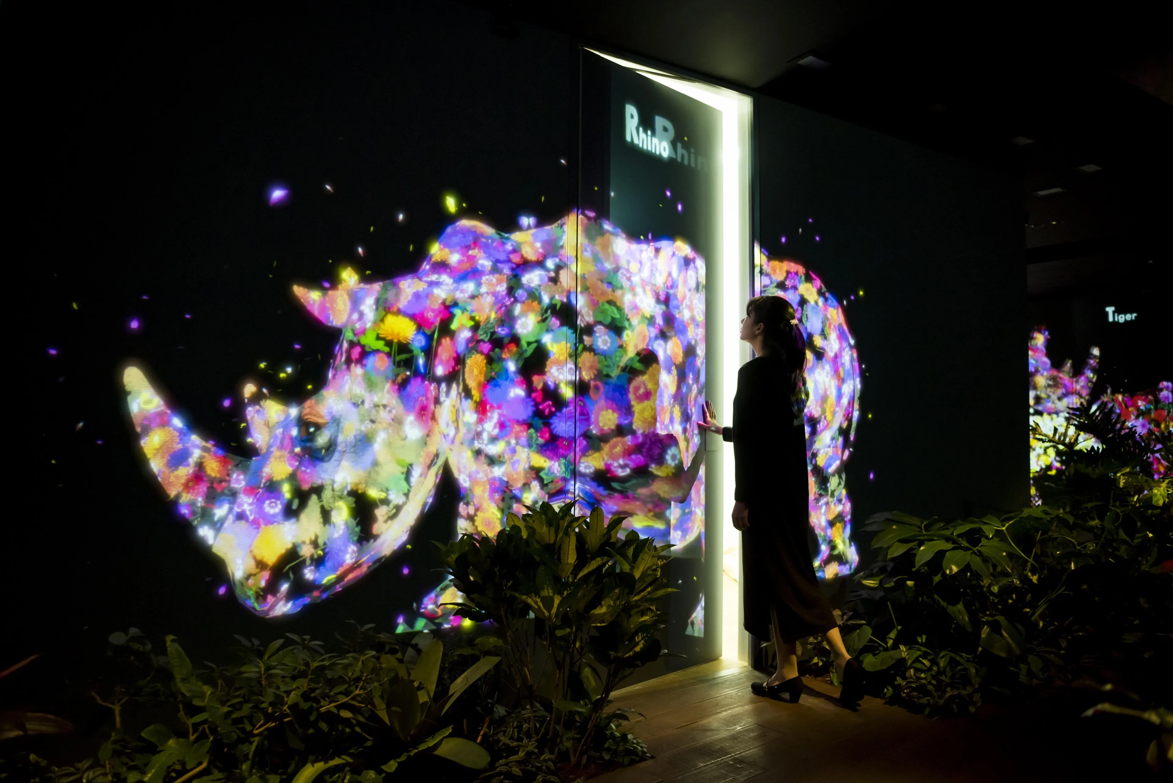 An Office Where Animals Live | teamLab