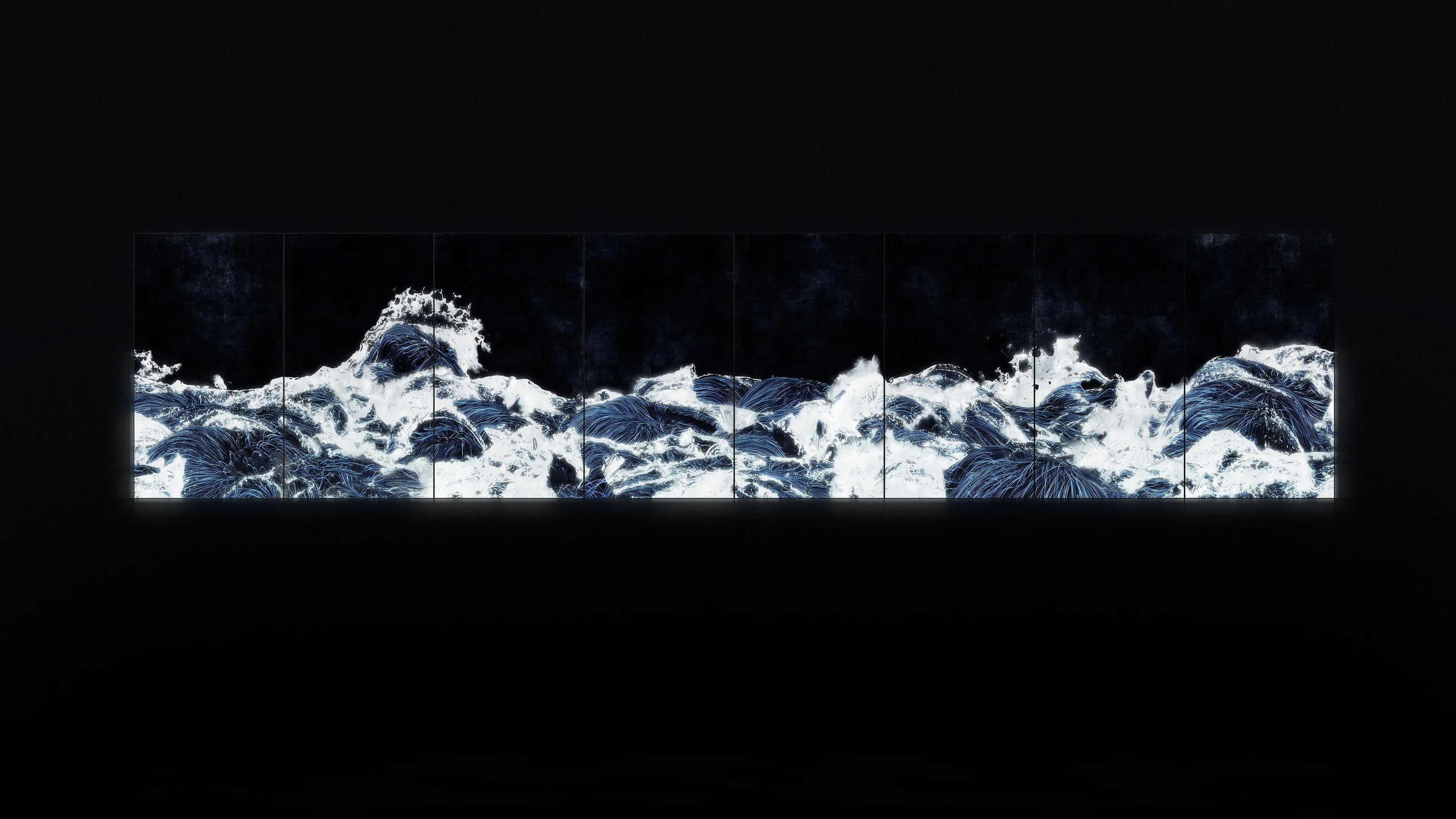 Black Waves | teamLab